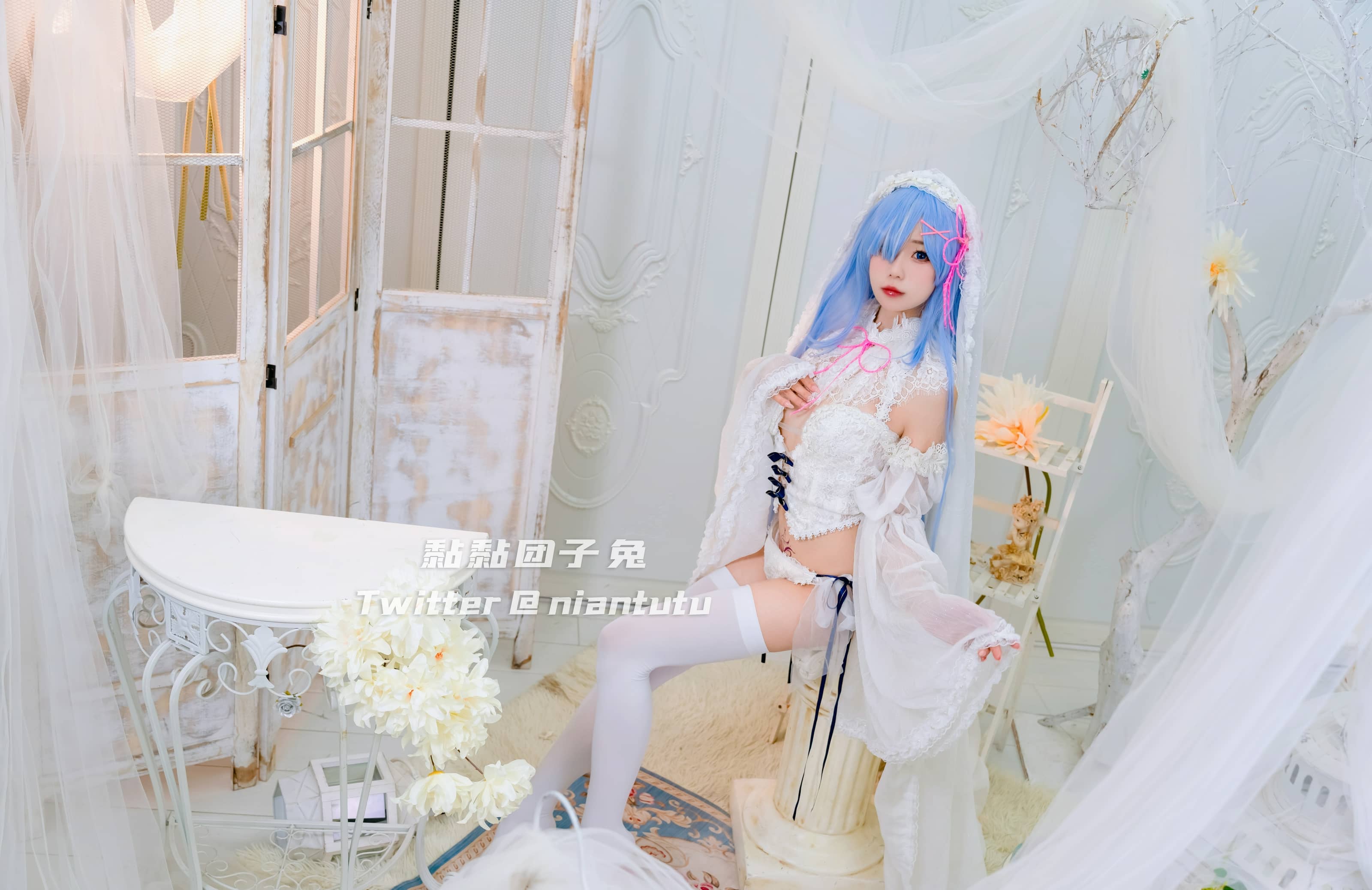 图片[3] - Yiko湿润兔 No.018 – 长发蕾姆[19P] - 贰贰COS
