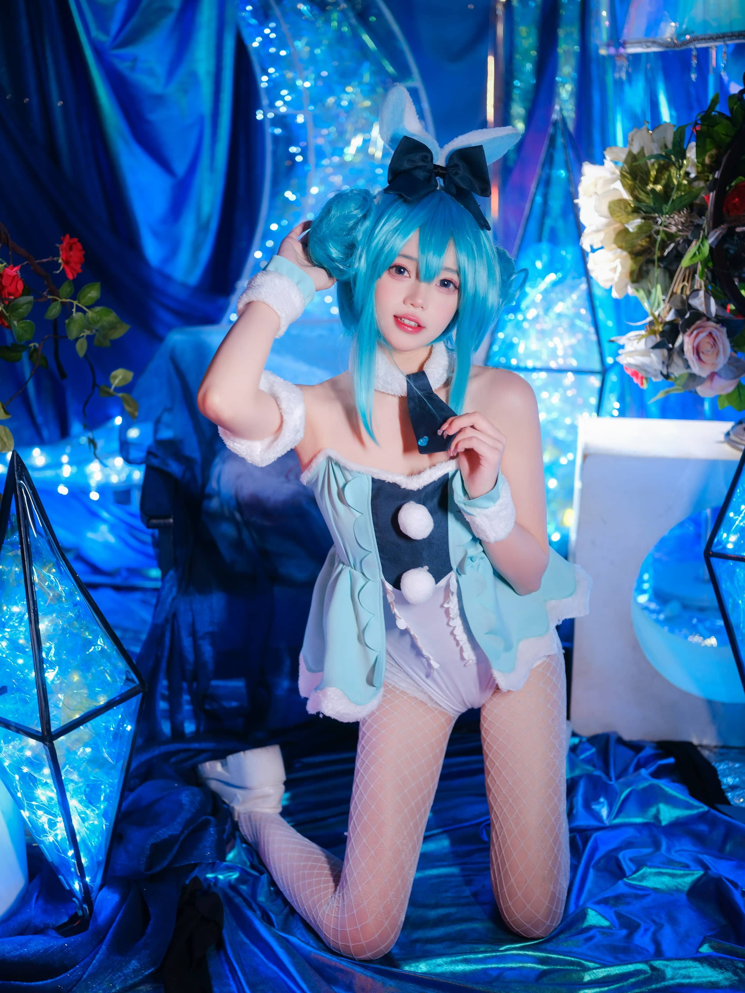 Yiko湿润兔 No.002 – Miku初音未来 兔女郎[13P]