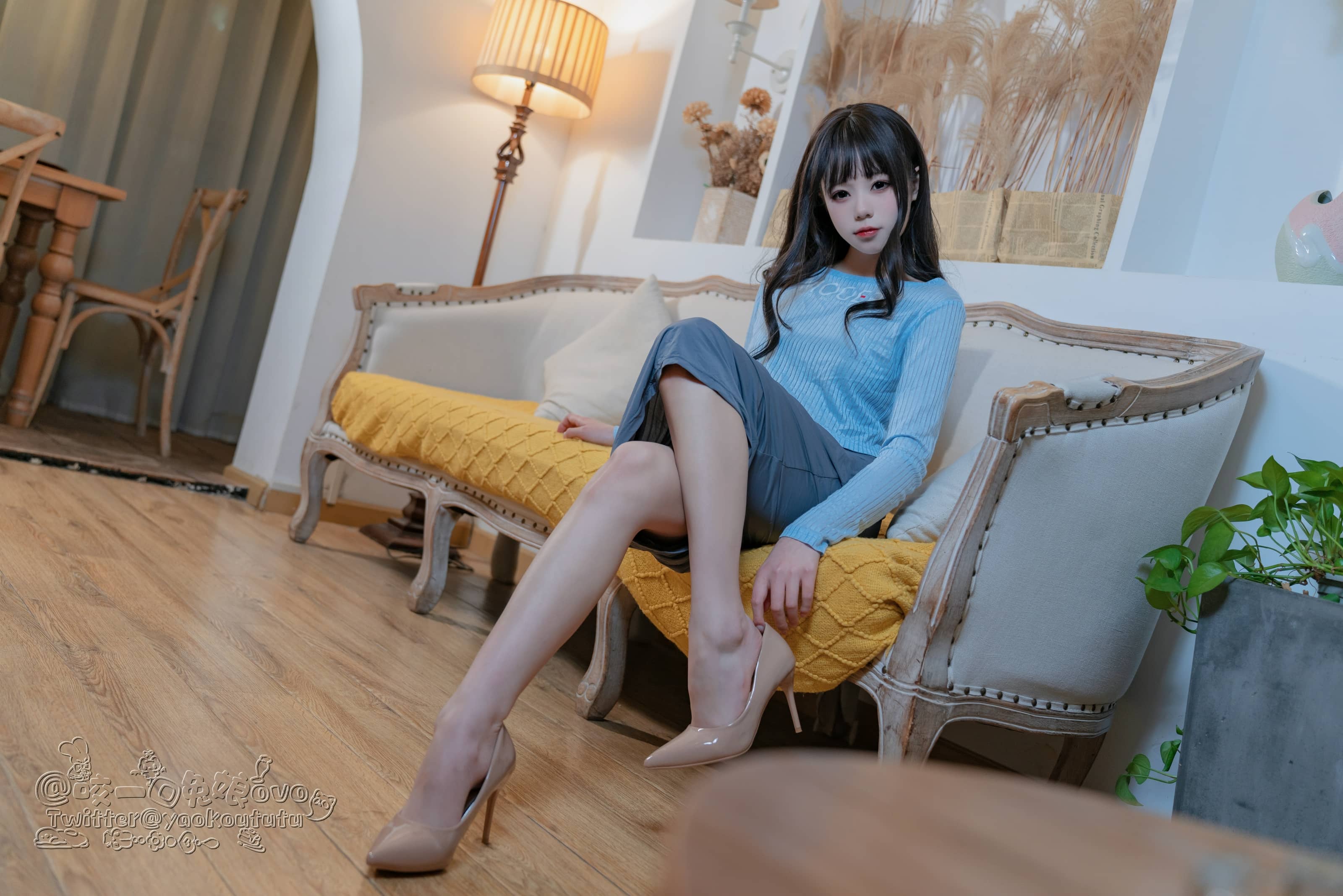 图片[3] - Yiko湿润兔 No.035 – 吉他妹妹[50P 1V] - 贰贰COS