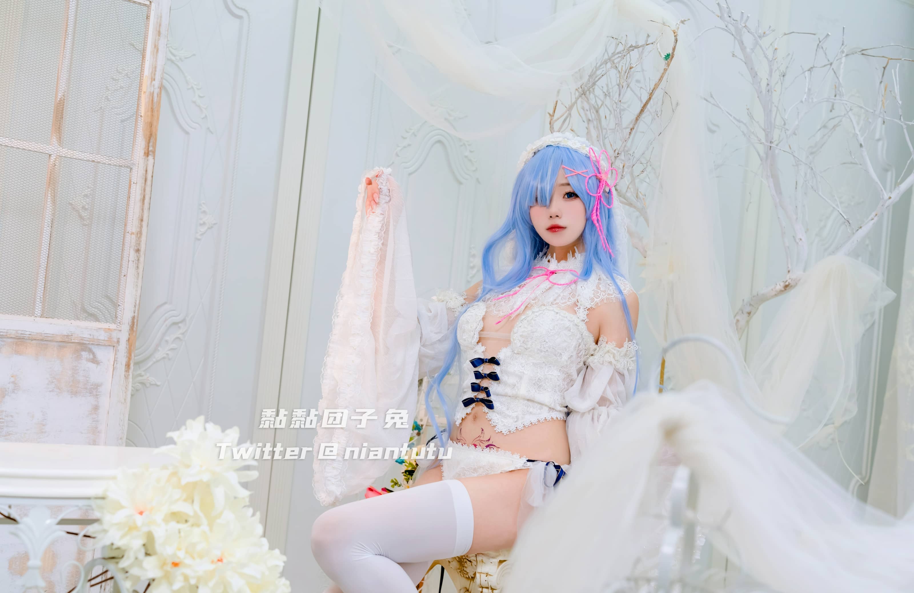 图片[2] - Yiko湿润兔 No.018 – 长发蕾姆[19P] - 贰贰COS