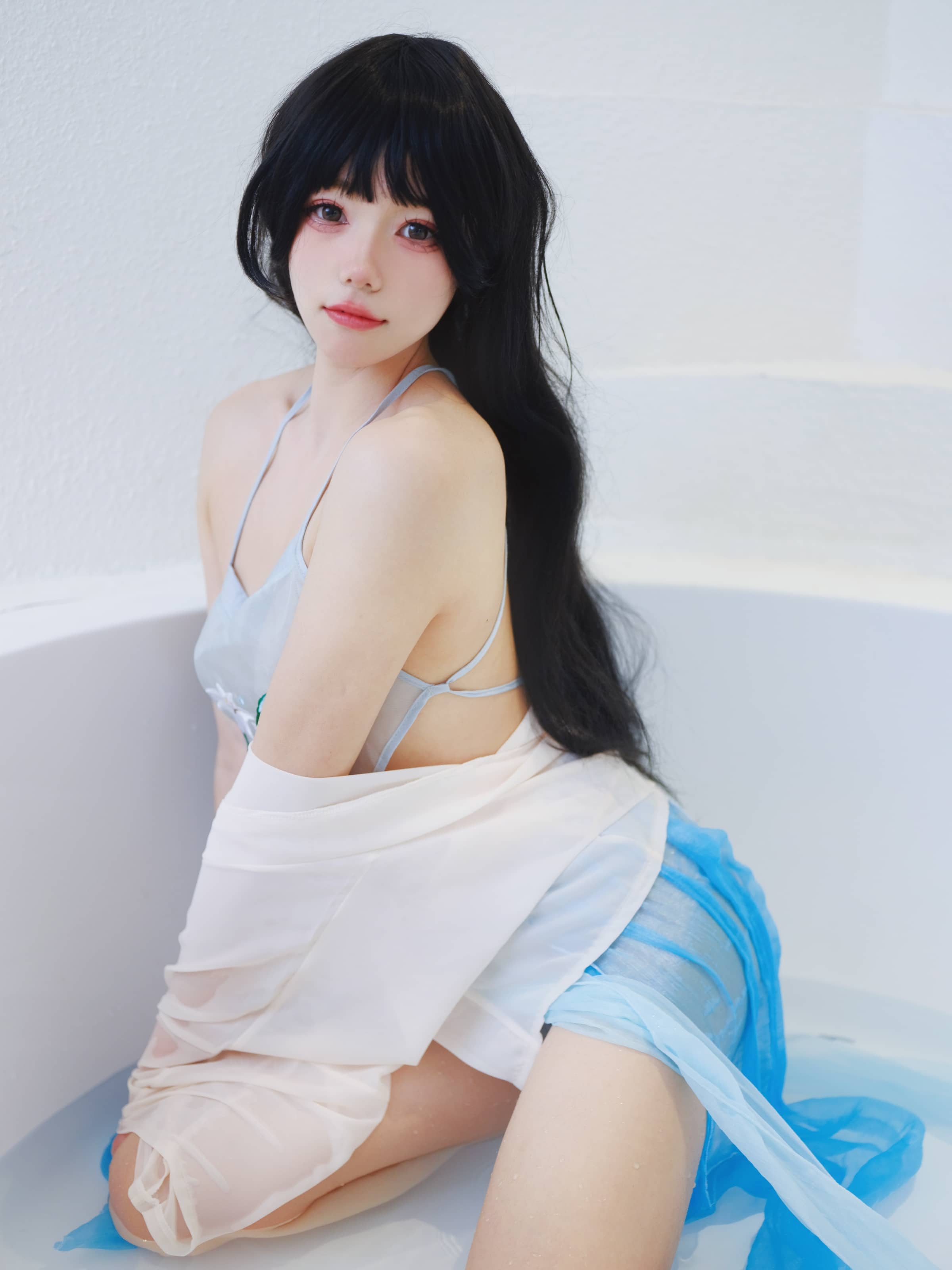 图片[3] - Yiko湿润兔 No.008 – 古风情趣 (3套)[27P] - 贰贰COS