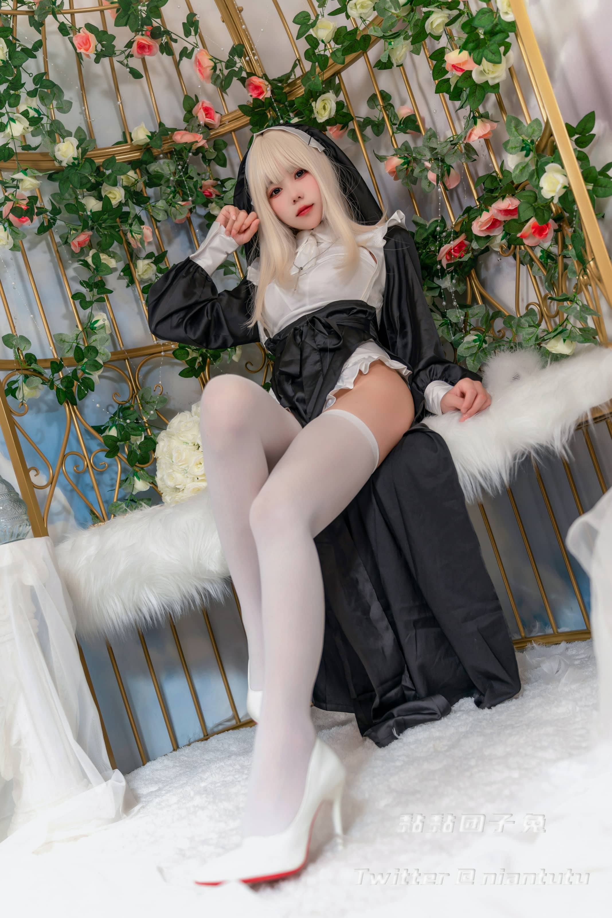 图片[2] - Yiko湿润兔 No.019 – 修女[34P] - 贰贰COS
