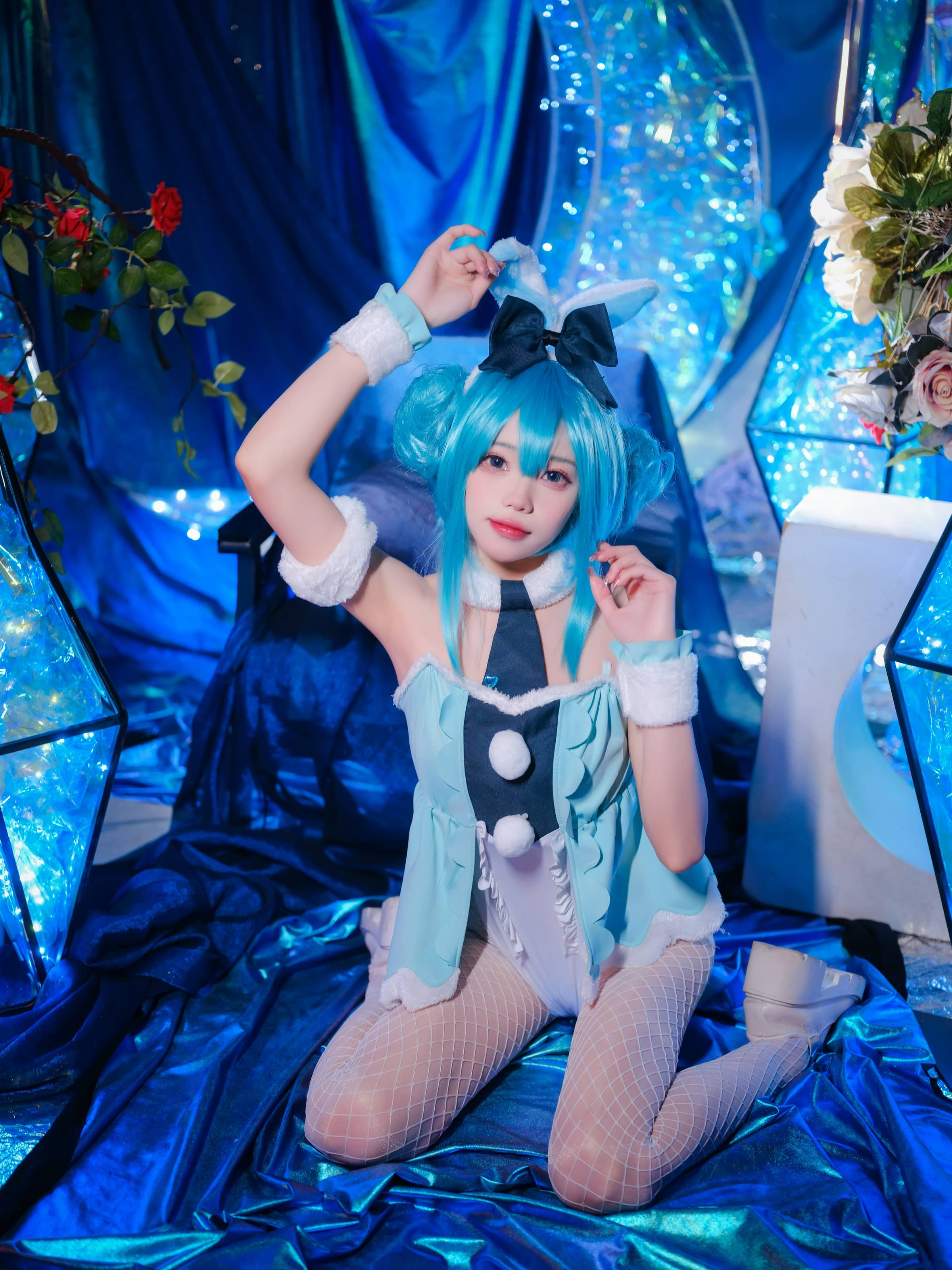 图片[4] - Yiko湿润兔 No.002 – Miku初音未来 兔女郎[13P] - 贰贰COS